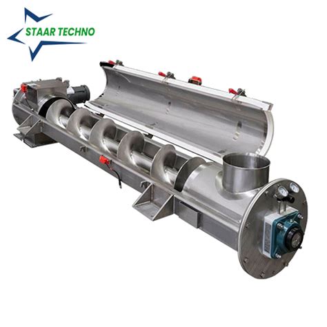 screw conveyor rotary valve|Mechanical conveying systems .